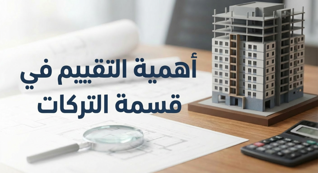 أهمية التقييم العقاري في قسمة التركات