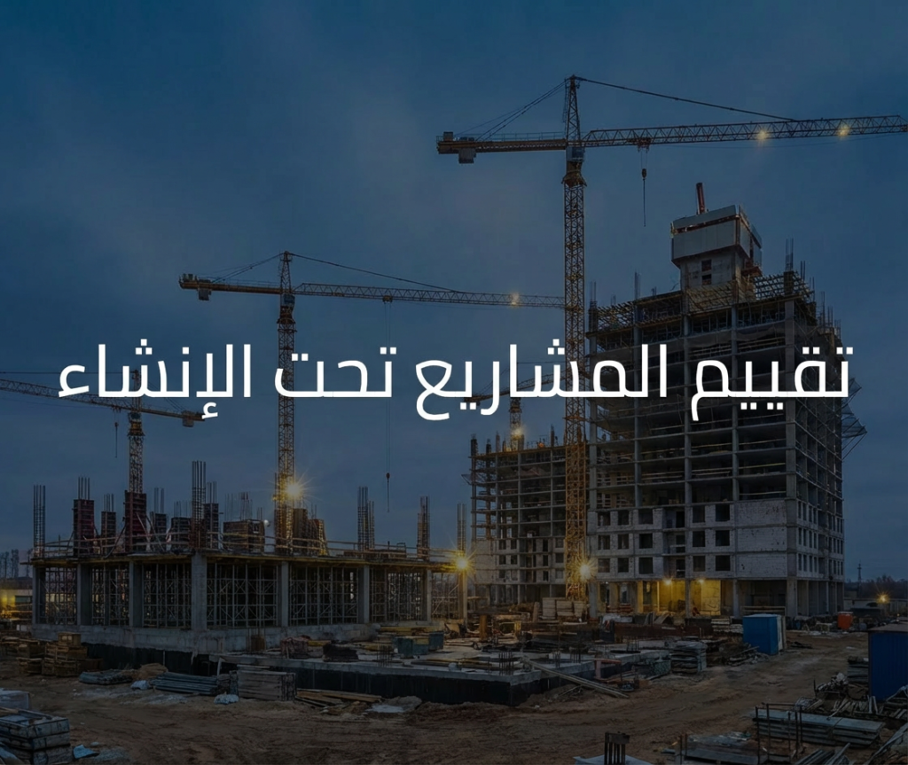 تقييم المشاريع تحت الإنشاء: كيف تُحدَّد القيمة قبل اكتمال البناء؟