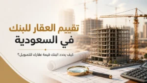 تقييم العقار للبنك في السعودية: كيف يحدد البنك قيمة عقارك للتمويل؟